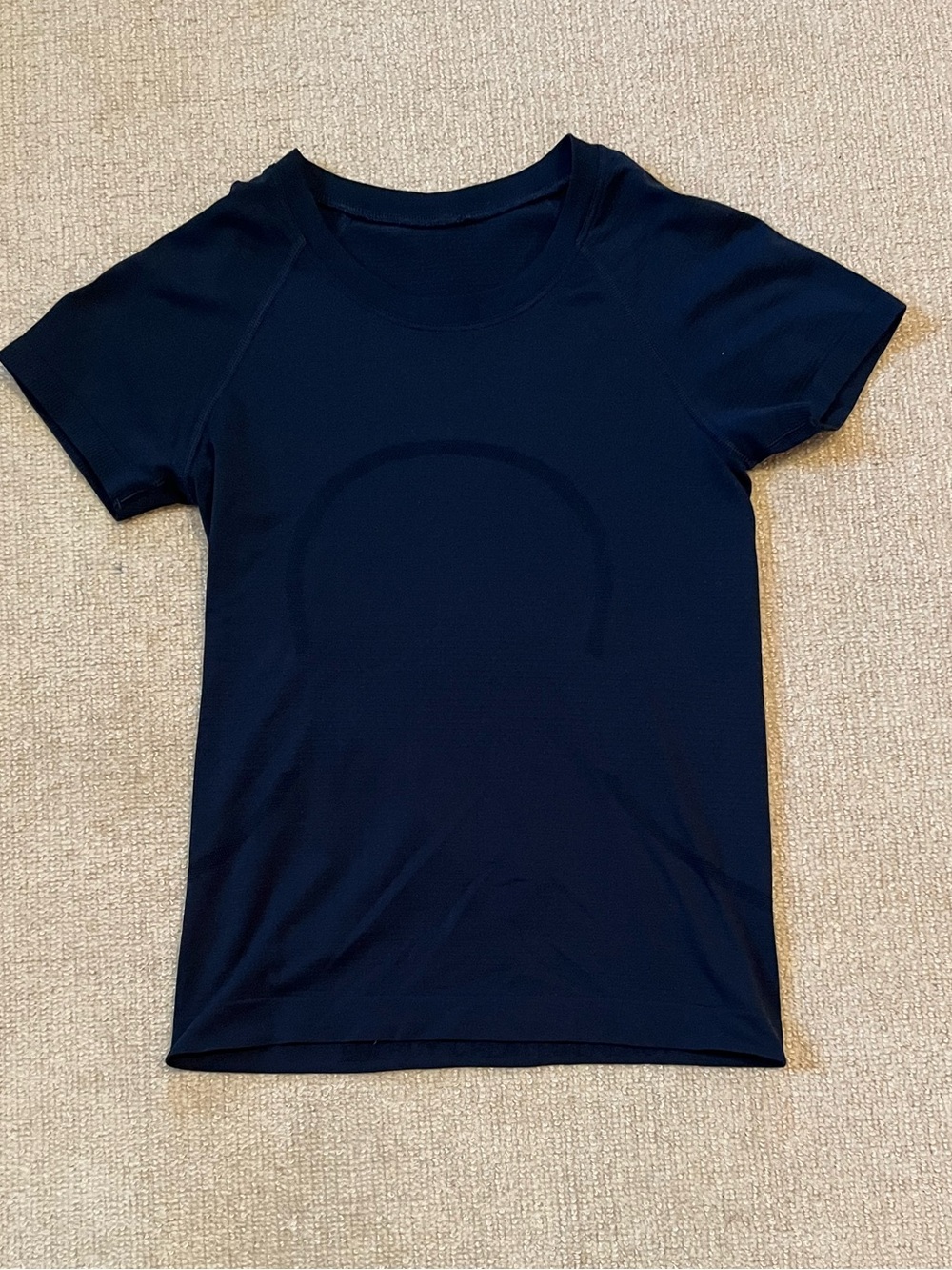 Lululemon Navy Blue Swiftly Tech T-Shirt - Size 2 Waist Length